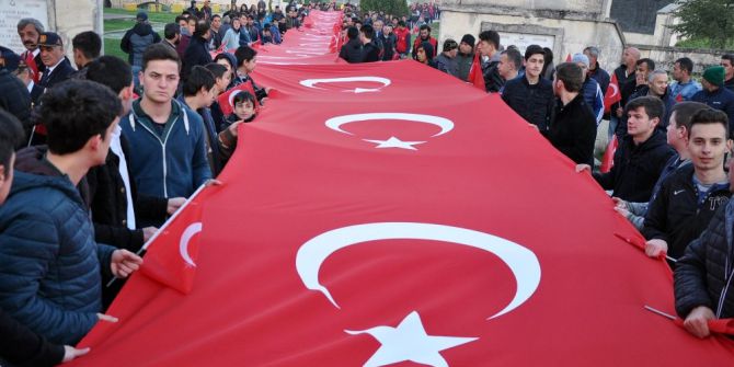 Edirne ’57. Alay’ Şehitleri İçin Yürüdü