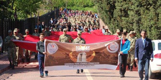 Bilecik’te 57. Alay “Vefa Yürüyüşü” Yapıldı