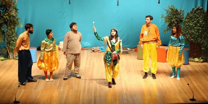 ’Hoca Nasreddin’ Sahnelendi