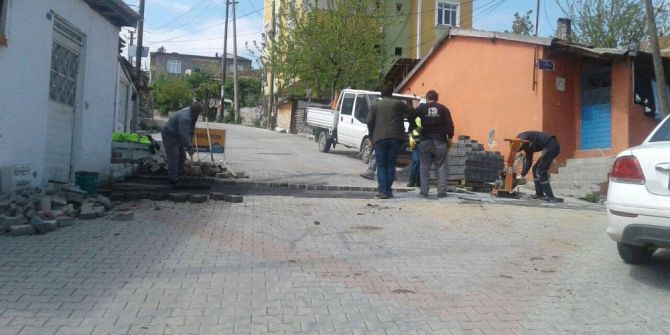 Gebze’de Bozulan Yollarda Yama Ve Onarım Çalışması