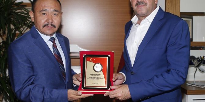 Kırgız Türklerinden Başkan Duruay’a Ziyaret