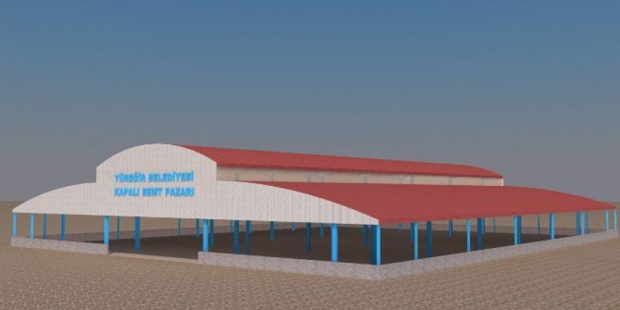 Yüreğir İkinci Kapalı Semt Pazarına Kavuşuyor
