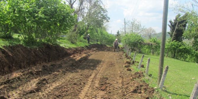 Fatsa’da Yol Çalışmaları