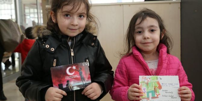 Çocuklardan Ata’ya Sevgi Dolu Mesaj