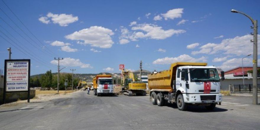 Petrol Caddesinde Asfalt Öncesi Hazırlıklara Başlandı