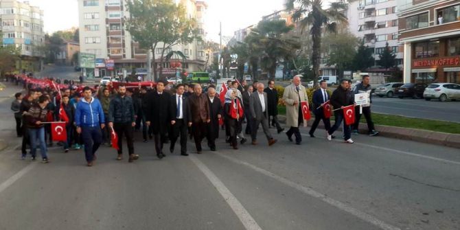 Tekirdağ’da 57. Alay Vefa Yürüyüşü