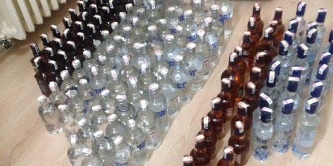 Denizli’de İçki Hırsızları Yakalandı