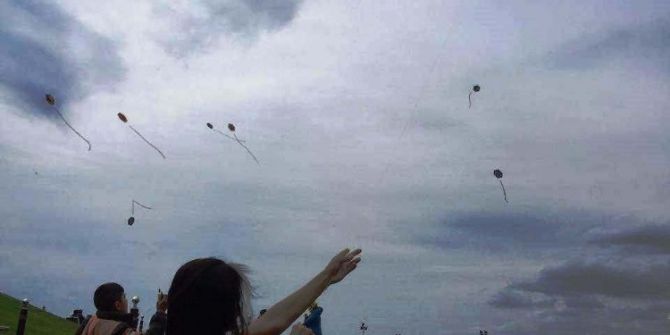 Çocuklar Uçurtma Şenliğinde Doyasıya Eğlendi