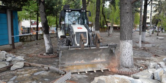 Cemalettin Köklü Parkı’nda Çalışmalar Başladı
