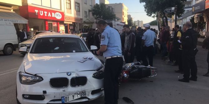 Kozan’da Trafik Kazası: 2 Yaralı