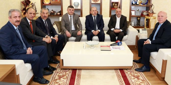 Hak-iş Konfederasyonu Genel Başkanı Arslan’dan Başkan Sekmen’e Ziyaret