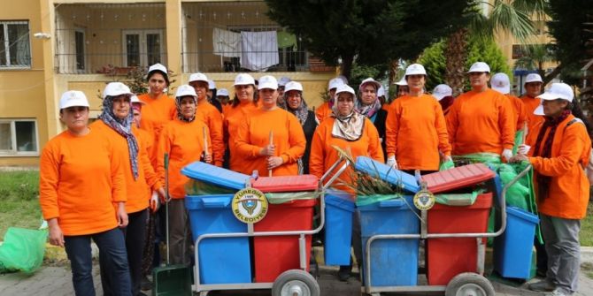 Yüreğir’de Kadınlarla Bahar Temizliği