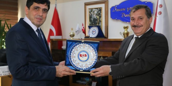 Rektör Alma’dan Emniyet Müdürü Çevik’e Ziyaret