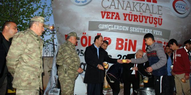 Çanakkale 57. Alay Şehitlerine Vefa