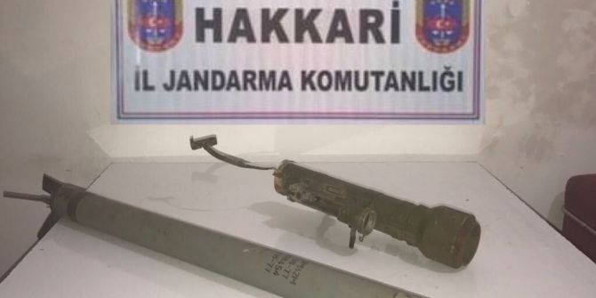 Tsk: "Hakkari’de Sa-18 Füze Mühimmatı, Dürbünü Ve Tetikleyicisi Ele Geçirildi"