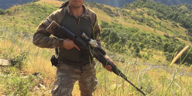 Manisa’ya Şehit Ateşi Düştü