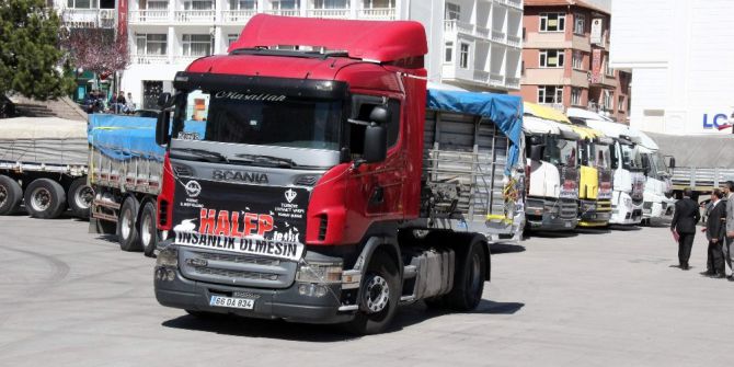 Yozgat’tan Haleplilere 11 Tır Un Yardımı