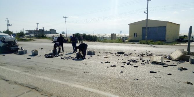 Antalya’da Trafik Kazası: 2 Yaralı
