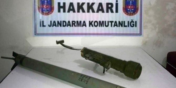 Hakkari’de Sa-18 Güdümlü Füze Mühimmatı Ele Geçirildi