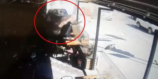 Samsun’daki Feci Kaza Kamerada