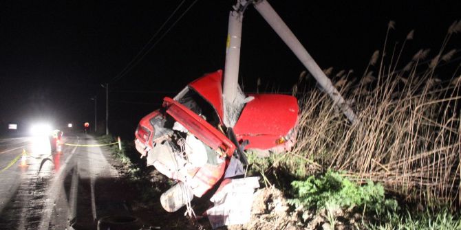 Tavşanlı’da Trafik Kazası: 1 Kişi Öldü