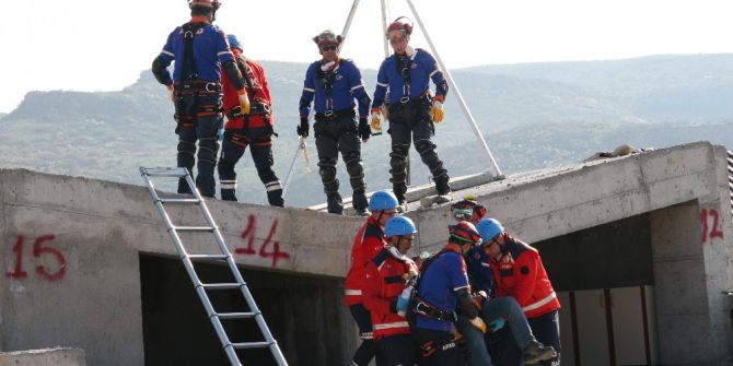 Afyonkarahisar’da Helikopter Destekli Gerçeğini Aratmayan “Deprem” Tatbikatı