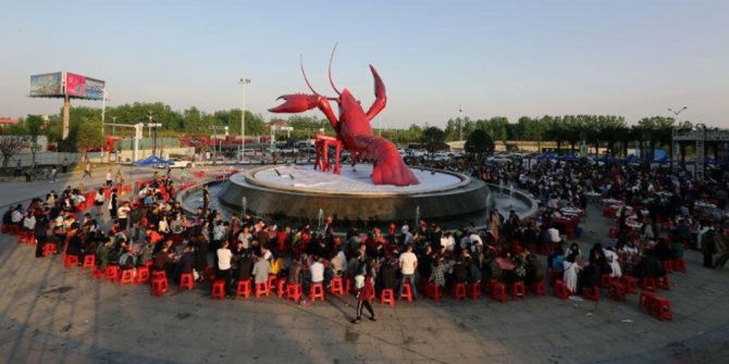 Çin’de Istakoz Festivali Düzenlendi