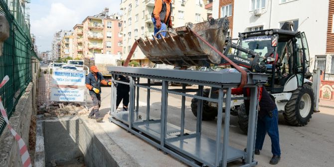 Kızılarık’a Yer Altı Konteyneri