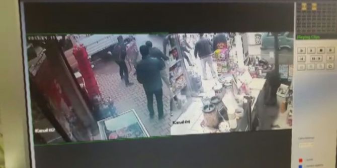 Bursa’da Cinayet Anı Kamerada...