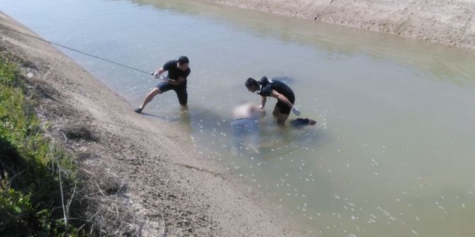 Kanalda Kaybolan Gencin Cesedi 20 Kilometre Uzaklıkta Bulundu