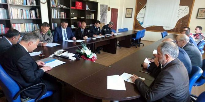 Develi’de Trafik Haftası Toplantısı Yapıldı