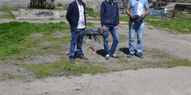 ‘Drone İle Metal Tarama Cihazı’ Projesiyle Final Hakkı Kazandılar