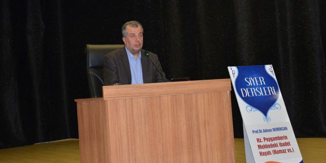 Malatya’da Siyer Dersleri