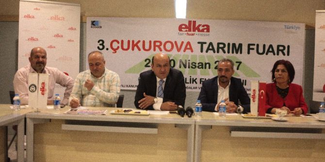 Çukurova Tarım Fuarı Yarın Açılıyor
