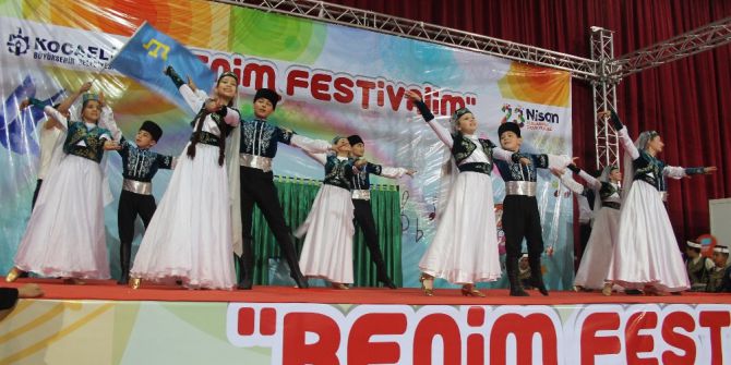 Kırım Tatarı Çocuklar Kocaeli’nde ‘Çocuk Festivali’ne Katıldı
