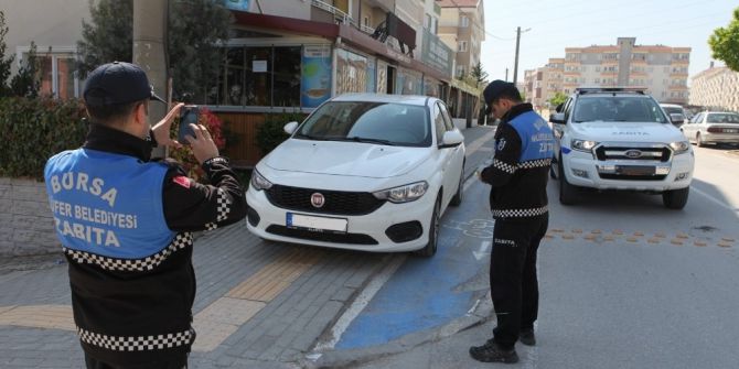 Nilüfer’de Yaya Ve Bisiklet Yolu İşgaline Geçit Yok