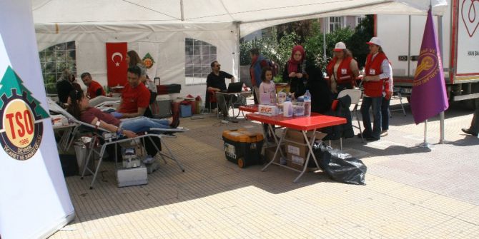 Devrek’te Odalarından Kan Bağışı Kampanyası