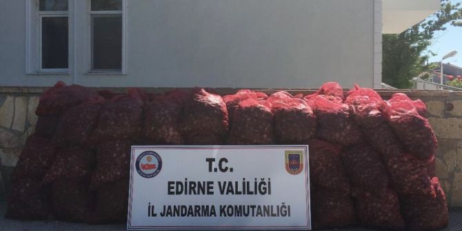 Edirne’de 80 Bin Tl’lik Kaçak Midye Ele Geçirildi