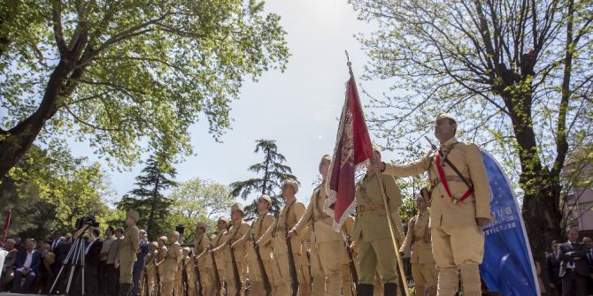 Mehmetçikler 102 Yıl Sonra Çanakkale Savaşlarına Uğurlandı