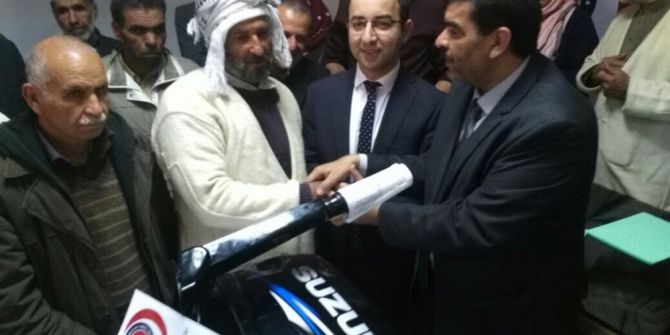 Tika’dan Tunuslu Balıkçılara Ekipman Desteği