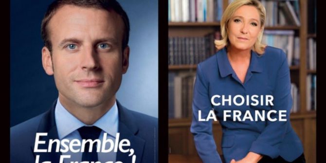 Fransız Cumhurbaşkanı Adaylarının İkinci Tur Afişleri