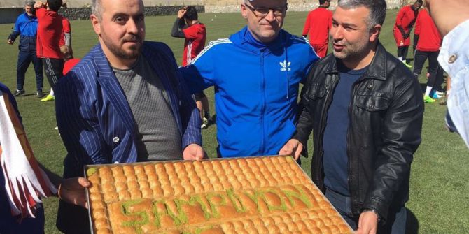 Evkur Yeni Malatyaspor’a Şampiyonluk Tatlısı