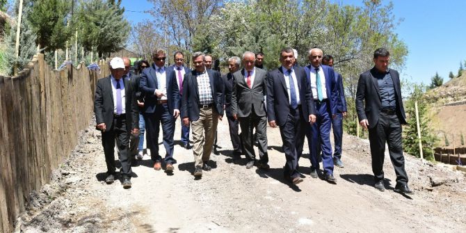 Müsteşar Yardımcısı Nogay İspendere İçmelerindeki Çalışmaları İnceledi