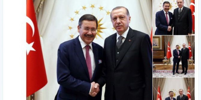 Başkan Gökçek’ten Cumhurbaşkanı Erdoğan’a Ziyaret