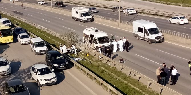 Patlamanın Meydana Geldiği Minibüste İnceleme Sona Erdi