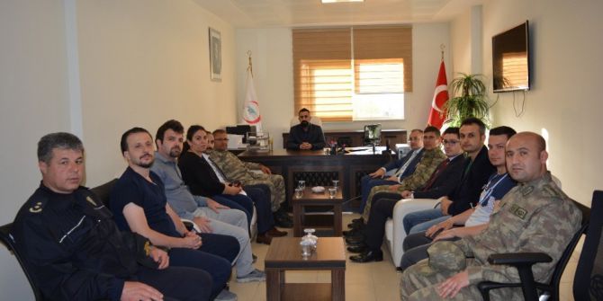 Tümen Komutanı Hastaları Ziyaret Etti