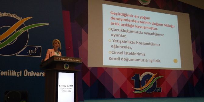 Sağlık Yüksek Okulu Öğrencilerine ‘Pozitif Doğum’ Bilgilendirmesi