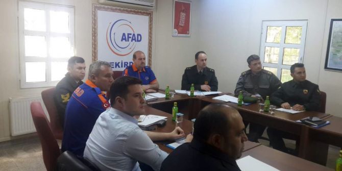 "Seferberlik Ve Savaş Hali" Toplantısı