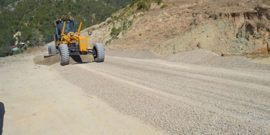 Kapullu-beşbinevler Yolu Yenileniyor