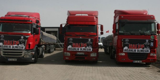 Suriye’ye 275 Ton Un Gönderildi